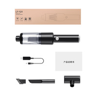 Aspirateur miniature sans fil rechargeable pour un usage domestique avec une forte aspiration et une brosse pour sols pour une utilisation en voiture