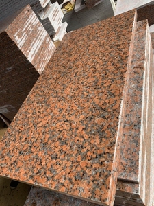 Trung Quốc <span class=keywords><strong>g562</strong></span> đá tự nhiên tùy chỉnh đánh bóng <span class=keywords><strong>Maple</strong></span> lá đỏ Granite slab gạch skidproof cho đá Slate vẽ quá trình Đỏ - Product Image 5