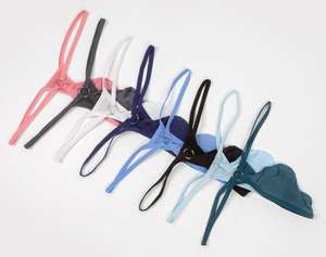 Sexy Perizoma <span class=keywords><strong>Mini</strong></span> Trasparente, Intimo da Sfilata di Moda, Mutandine Brasiliane Estreme con Schiena Aperta - Product Image 3