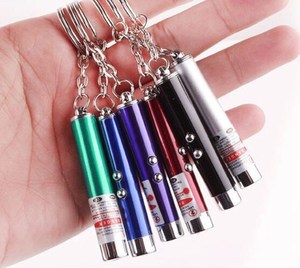 Portable 2 in 1 LED Laser Pointer Cat Toy Light Laser <b>pen</b> red dot cat teasing stick Interactive Toys - Product Image 3