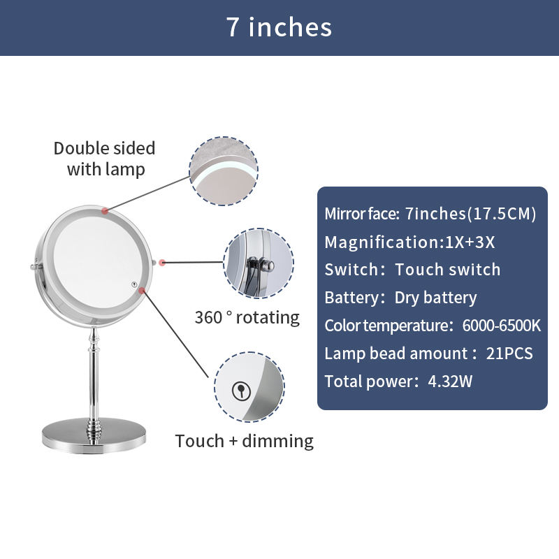 7 inch F127 Touch Battery,1X+3X