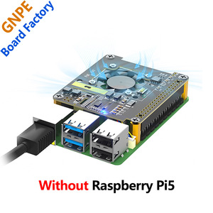 Raspberry Pi 5 POE Ethernet <strong>Power</strong> <strong>Supply</strong> <strong>Module</strong> with RGB Fan Light 802.3af/at Product Category ICs - Product Image 3