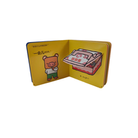 Livre cartonné éducatif 3D stéréoscopique personnalisé avec film pop-up laminé pour enfants en anglais