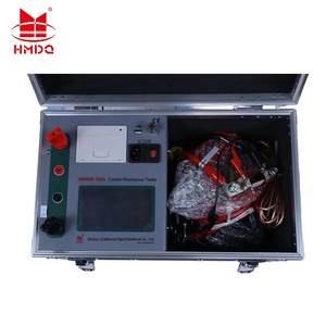 회로 차단기 스위치 변압기 시험용 고정밀 마이크로 저항계 100A 루프 접촉 저항 테스터 - Product Image 5