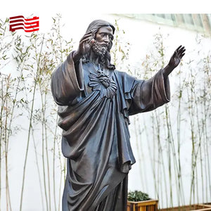 Cafa Design Team Mano de obra fina Puede personalizar Jesús Estatua de bronce Escultura de Jesús - Product Image 5