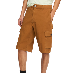 Shorts Cargo Homme Tendance Streetwear Tricoté Sur Mesure Anti-UV Taille Élastique Coupe Ample Style High Street en Toile - Product Image 1