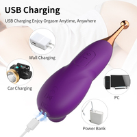 2-in-1 Strong Shock Tide Pen Höhepunkt G-Punkt Saugen Weibliche Nippel Sauger Stimulation Vibration Massage Stick Vibrator
