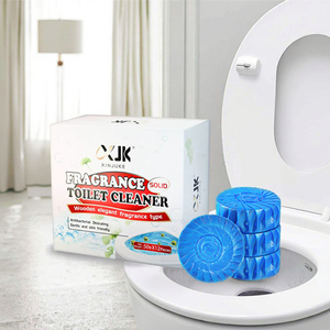 Vente en gros de comprimés nettoyants pour drain de toilette parfumés au citron et à l'orange, 50 g, 5%-15% d'ingrédients actifs pour une élimination efficace des taches - Product Image 5