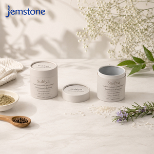Custom High Quality Eco Friendly Cosmetic Cylinder Tube Packaging Box Vanishing Essential Oil <b>Bottle</b> Kraft Cardboard Paper Tube - Product Image 4