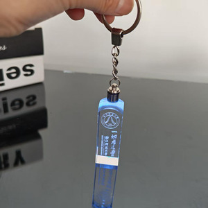 Wholesale New Design K9 Customize 3D <b>CUBE</b> Blank Led <b>Light</b> Crystal Keychain for Souvenir Gifts - Product Image 1
