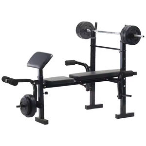 Haltères de fitness réglables <span class=keywords><strong>pour</strong></span> salle de sport, robustes, pliables, 23 kg, rouge/noir, inclinables, écologiques - Product Image 6