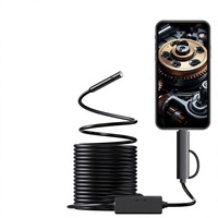 Endoscope pour téléphone portable, réparation automobile, détection de dépôts de carbone du moteur, caméra HD pour inspection des égouts, sonde d'inspection des canalisations