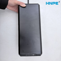 Baterai Ebike LiFePO4 Pinsheng 36V 48V 13AH 1500W 5C Discharge yang Dapat Disesuaikan, Pemasangan Belakang, dengan Dukungan 6000 Siklus Pengisian Ulang