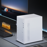 RGeek Micro ATX Case PC Case Mini PC ITX Desktop Computer Case Micro ATX MATX DTX ITX Mini PC, Soporte 3,5 ''HDD