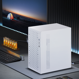 RGeek Micro ATX чехол для ПК мини-ПК <span class=keywords><strong>ITX</strong></span> настольный компьютер чехол Micro ATX MATX DTX <span class=keywords><strong>ITX</strong></span> <span class=keywords><strong>Mini</strong></span> PC, поддержка 3,5 ''HDD - Product Image 5