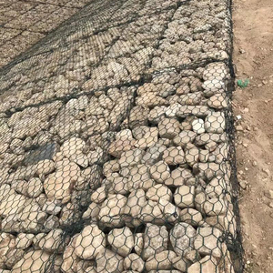 شبكة جابيون مجلفنة بالغمس الساخن مخصصة ومتينة، سداسية الشكل ومنسوجة، مع خدمات الثني والقطع لحواجز الأنهار - Product Image 5