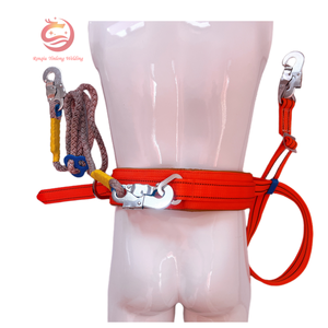 O corpo completo cinco dos ganchos dobro aponta o chicote de correia e os acessórios da segurança para o trabalho na altura - Product Image 3