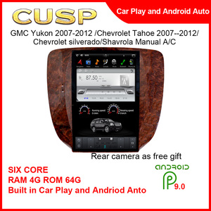 12.1 ''Tela Do Carro Estéreo Do Carro <span class=keywords><strong>Android</strong></span> Rádio Jogador Do Carro para GMC Yukon 2007-2012 /Chevrolet Tahoe/silverado/Shavrola Auto A/CGPS - Product Image 5