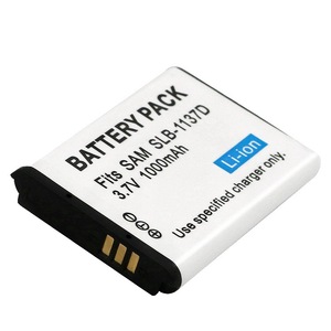 Baterí<span class=keywords><strong>a</strong></span> de Litio Recargable de 3.7V para Cámaras de Baterí<span class=keywords><strong>a</strong></span> Única SLB-1137D, Compatible con NV <span class=keywords><strong>11</strong></span> NV100, Venta Directa de Fábrica - Product Image 3