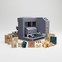 Printer Digital Otomatis Single-Pass Falcon 491 Kecepatan Tinggi |   CMYK 4 Warna untuk Label Tas Kertas Fleksibel & Karton