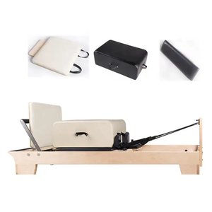 Equipo Comercial Usado OEM, Camas de Madera para el Hogar, Máquina de <span class=keywords><strong>Pilates</strong></span> <span class=keywords><strong>Reformer</strong></span> de Madera de Haya para Venta - Product Image 2