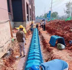 <span class=keywords><strong>Fosse</strong></span> <span class=keywords><strong>septique</strong></span> traitement des eaux usées système de vidange chambre de lixiviation PP matériel canal d'infiltration d'<span class=keywords><strong>eau</strong></span> de pluie - Product Image 5