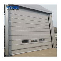 Puerta Plegable Apilable de PVC de Alta Velocidad Industrial