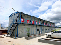 Plans de maison K modernes à faible coût Préfabriqué Étudiant K Home Living Maisons à panneaux sandwich d'hébergement transportables préfabriquées