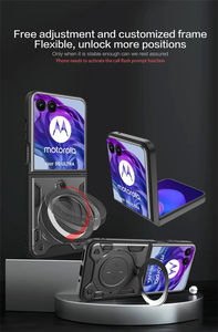 Funda CamShield con Protección de Lente para Motorola Moto Razr 50 40 ultra Razr50 2024 Armor 2 en <span class=keywords><strong>1</strong></span> para <span class=keywords><strong>Samsung</strong></span> <span class=keywords><strong>Z</strong></span> Fold 6 <span class=keywords><strong>Flip</strong></span> 6 Armor - Product Image 2