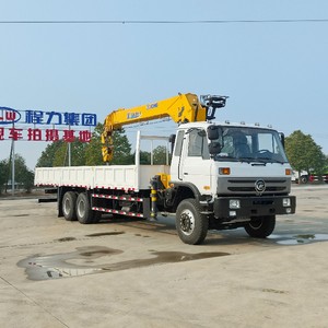 Camion-grue à flèche droite Chengli 10 tonnes 12 tonnes 6x4, grue hydraulique montée sur camion - Product Image 2