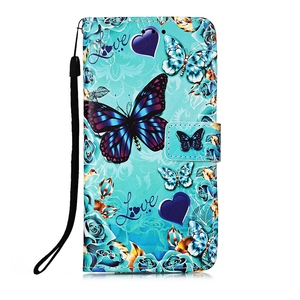 Funda de cuero con tapa de libro con estampado de flores para iPhone 13/14 Plus/15 <span class=keywords><strong>Pro</strong></span>, para iPhone 15 Promax Butterfly Wallet funda - Product Image 4
