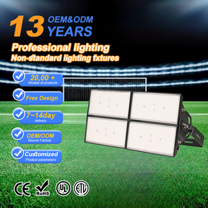 Siêu sáng 220V 50 Watt 1000W đèn với IP65 nhôm chống thấm nước cơ thể dẫn nhẹ Lũ lụt cho sân vận động ngoài trời & cảnh quan sử dụng - Product Image 1