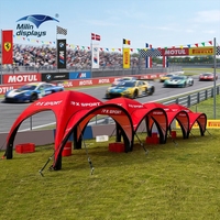 Tente Gonflable en Gros - Tente d'Événement à Montage Rapide pour Jeux de Course, Promotions en Centre Commercial, Festivals
