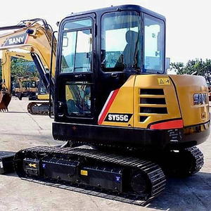 95% nouvelle pelle SANY SY55 55 tonnes excavatrice SY55C utilisée japon 6 tonnes en vente d'usine - Product Image 2