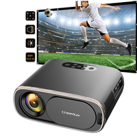 Projecteur WiFi 5G 2.4G BT Full HD Natif 1080P Projecteurs Mise au Point Automatique Keystone 4D Vidéo Intelligente Home Cinéma Beamer