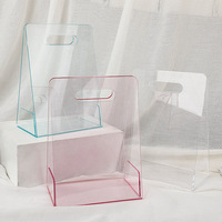 Boîte cadeau triangulaire en acrylique transparent, à personnaliser, boîte cadeau DIY, personnalisation