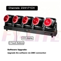 FEIYUEYUE Nouvelle tête mobile à faisceau matriciel LED RGBW 5X120w pour scène, club, bar avec pixel auxiliaire