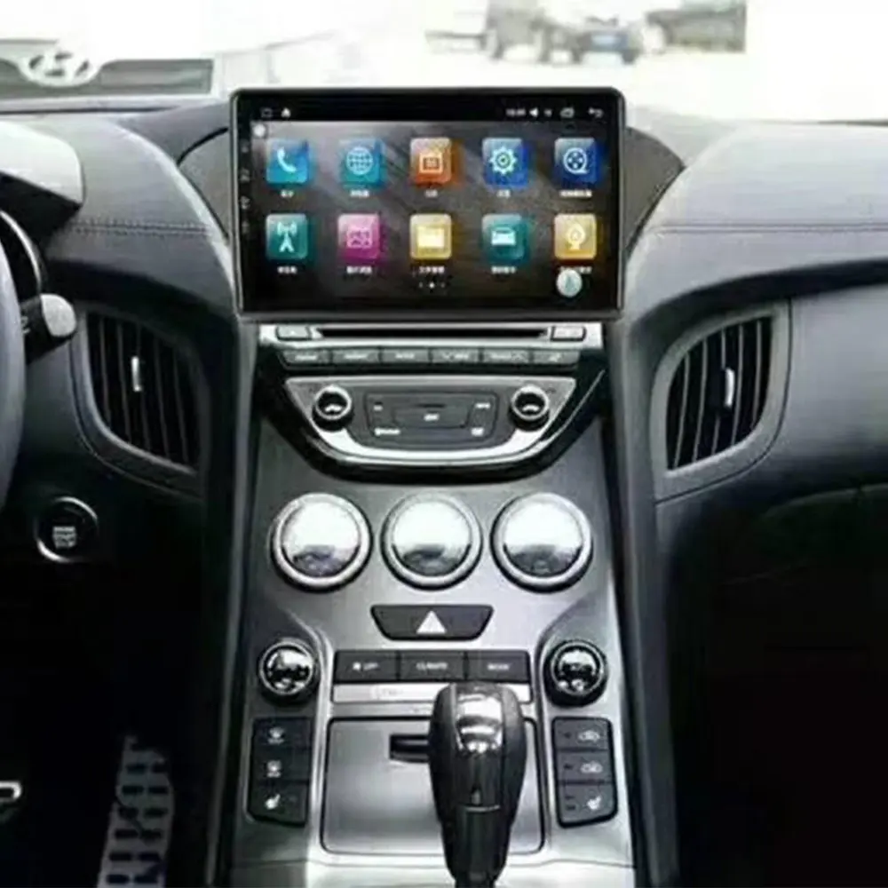 Carplay cho Hyundai Genesis Android 12.0 xe đài phát thanh đầu đơn vị tự động xe GPS navigation autostereo video đa phương tiện Máy nghe nhạc IPS 2.5D