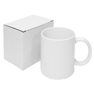 Tazas Blancas de Cerámica Pintadas a Mano de 11oz para Sublimación - Las Más Vendidas - Product Image 4