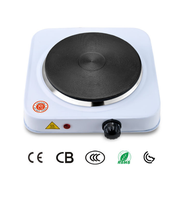 Mini plaque chauffante électrique, cuisinière électrique, plaques de cuisson électriques en métal, chauffe-aliments 1000W, contrôle de la température, pas une plaque électrique, cuisson JL