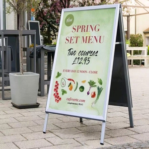 Siêu chất lượng vỉa hè quảng cáo hình ảnh Bảng hiển thị một khung vỉa hè dấu hiệu - Product Image 5