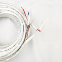 Feuerfestes PVC-Isolierungs-PVC-Mantelkabel Weiches Kupferdraht-Geflechtgeschirmtes 2-16-adriges 300/500V 0,75-2,5mm Stromkabel für Signale