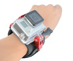 Correa de Muñeca para GoPro HERO4 <span class=keywords><strong>HERO3</strong></span>+, Soporte Original para Carcasa Impermeable, Banda para Surf, Snorkel y Grabación POV - Product Image 1