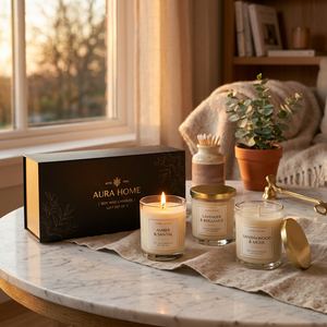 Vente en gros de bougies de soja parfumées à la rose de 8 oz (250 g) avec logo personnalisé, longue durée, pour hôtel, coffret cadeau de luxe dans un bocal en verre - Product Image 1