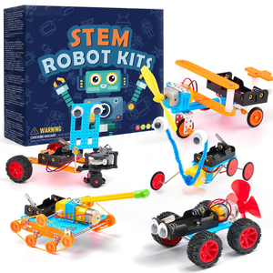 ของเล่นวิทยาศาสตร์ STEM ชุดประกอบหุ่นยนต์ DIY สำหรับเด็กอายุ 6-14 ปี ของขวัญสำหรับเด็กผู้ชาย ของเล่นวิทยาศาสตร์และวิศวกรรม - Product Image 1