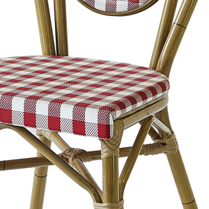 Al Aire Libre París jardín francés restaurante aluminio comedor muebles Patio café Teslin Bistro silla - Product Image 6