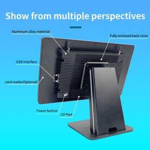 18.5 inch Vỏ hợp kim nhôm <span class=keywords><strong>Android</strong></span> POS hệ thống Chất lượng cao tất cả-trong-một cảm ứng tiền mặt đăng ký nhà máy bán buôn ở mức giá thấp - Product Image 4