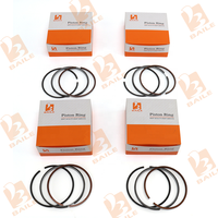 Segment de Piston D722 STD 67mm pour moteur Diesel KUBOTA D722 67*2 + 2 + 2.8 & 67*1.5HK + 1.5 + 3MM Segment de moteur de segment de Piston