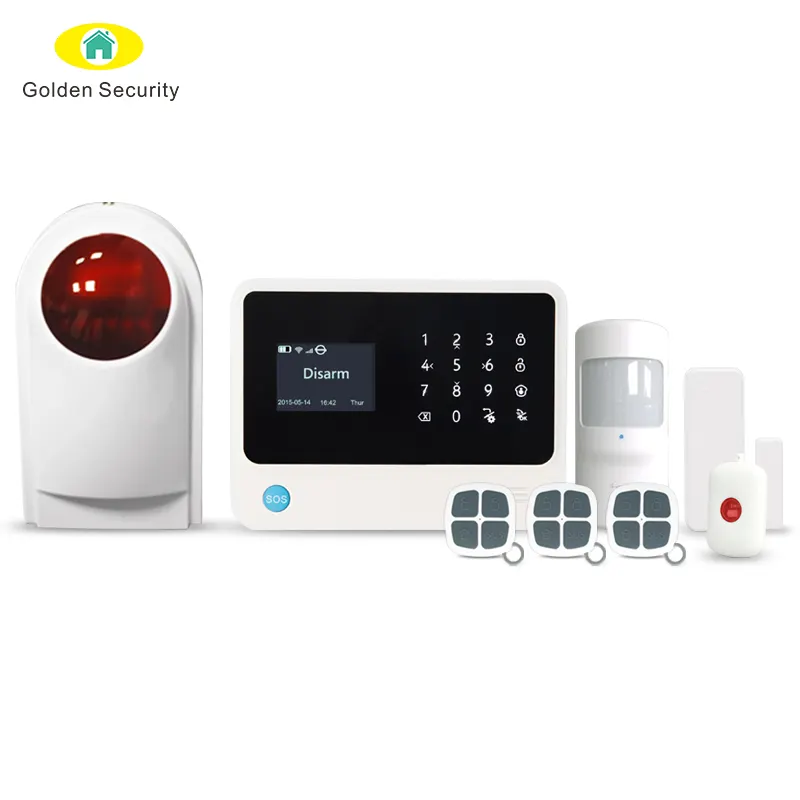 G90B plus 100 drahtlose 8 wired home security alarm system einfache APP fernbedienung alarm system