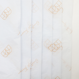 Personalised Custom Printed Sliver Logo Gift <b>Wrapping</b> <b>Paper</b> Clothing Branded Tissue <b>Paper</b> - Product Image 2
